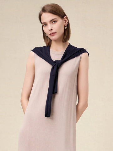 Amoretu 100% Lyocell Tie Front Shawls - Amoretu -