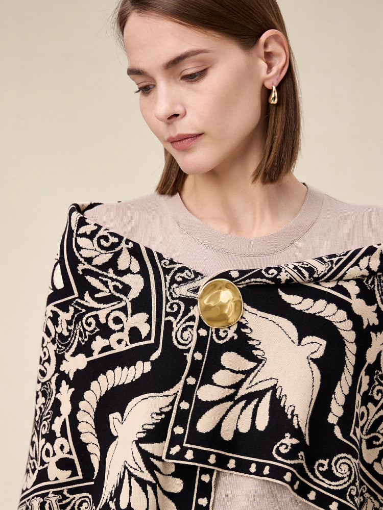 Amoretu Shine Metal Irregular Brooch