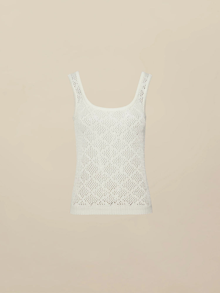Amoretu Lyocell & Wool U-Neck Simple Vest