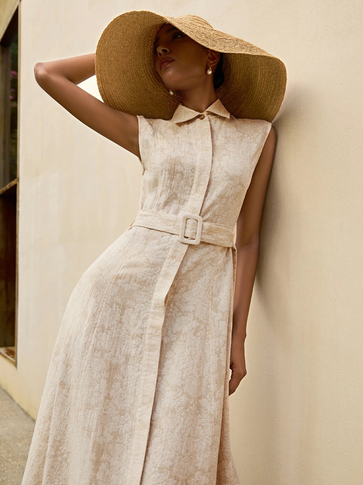 chinese dress ladies Amoretu Dresses for Women Short Sleeve Off Shoulder Maxi Flowy Casual Loose  Plain Dress with Pockets main image 1