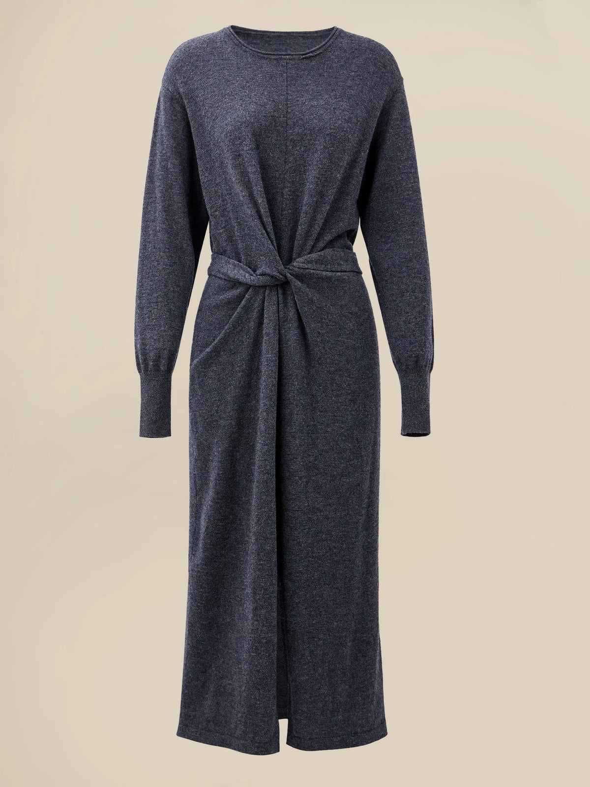 knitted and knotted dress Knitted And Knotted Halter Midi Dress - Green