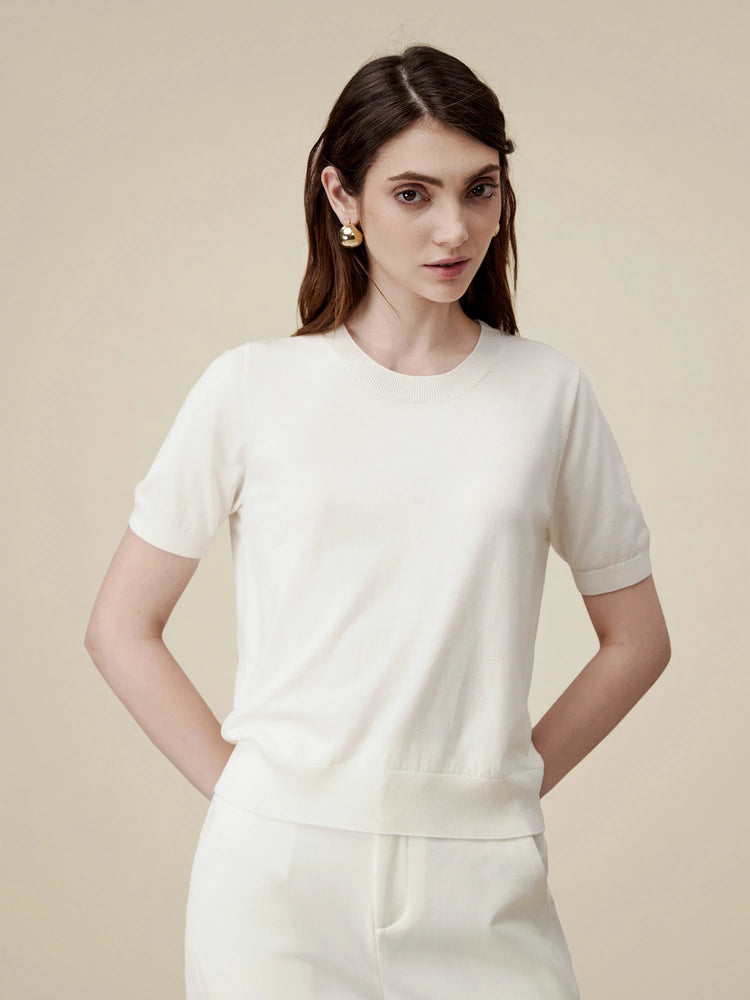 Amoretu Lyocell Lightweight Knit Top