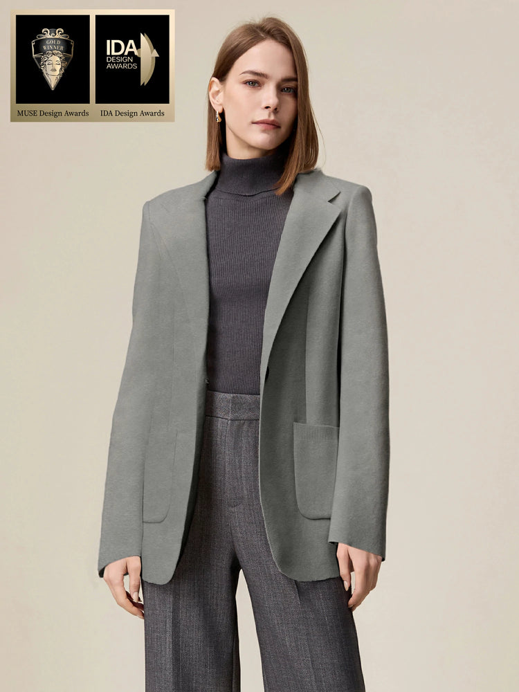 Amoretu The 7th Gen Ladies' Knitted Blazer