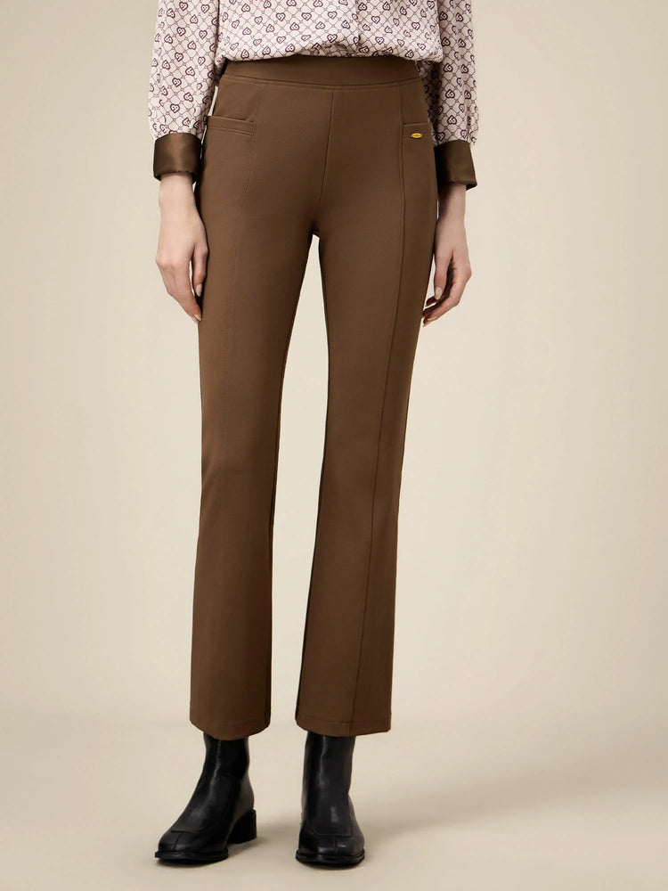 Amoretu Women's Stretch Slim Fit Flared Pants