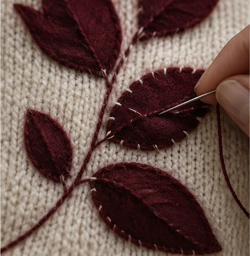 Stitched Appliqué design study