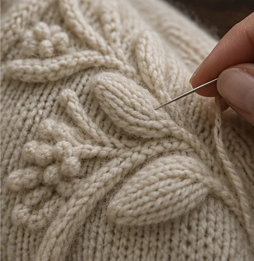 Raised Handwork design study