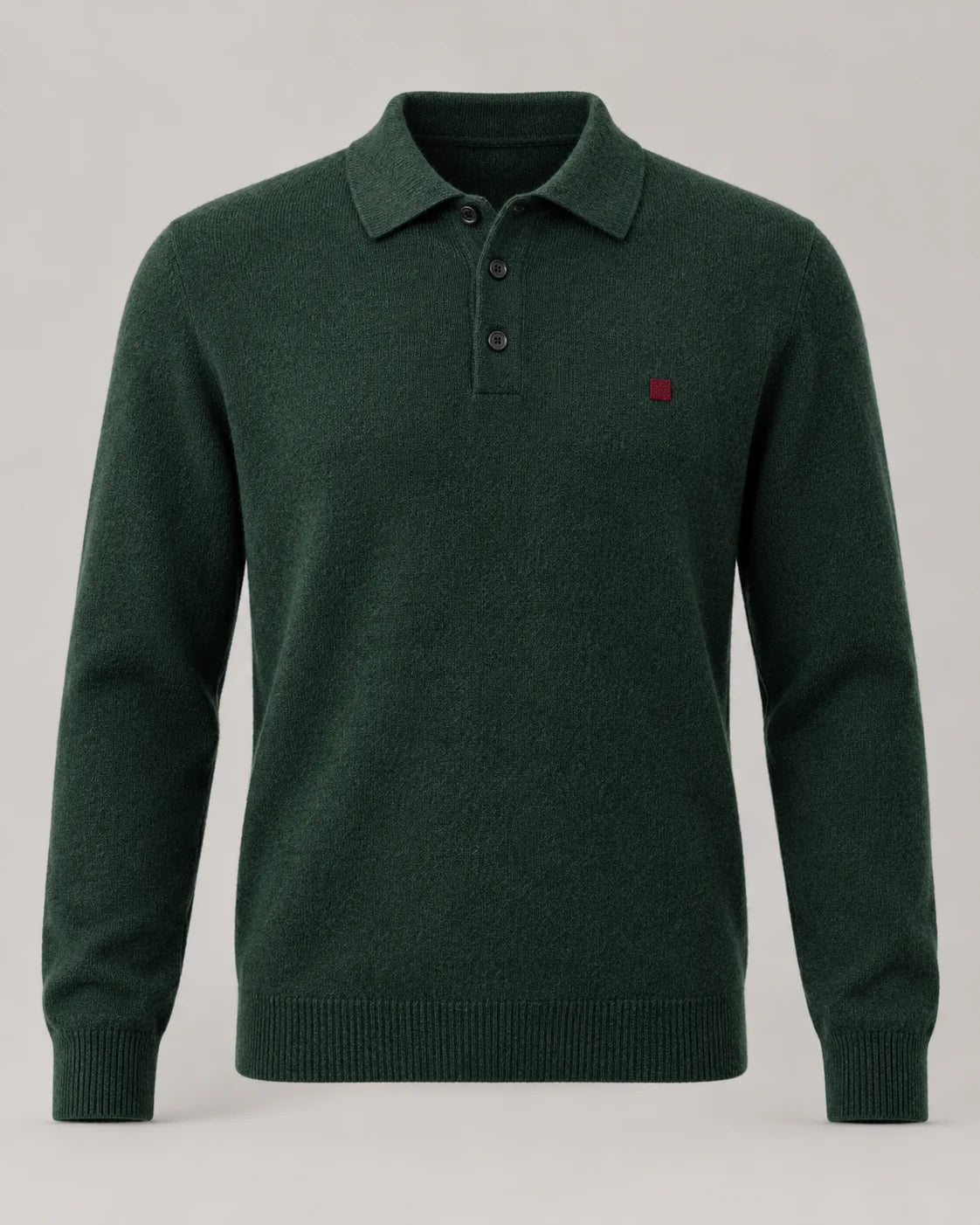 The Signature Polo with hand-embroidered emblem